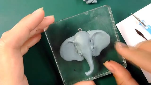 Слон из пластики • мастер-класс • polymer clay ( DIY ) смотреть онлайн