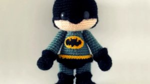 Амигуруми: схема Бэтмен. Игрушки вязаные крючком! Free crochet patterns. Free crochet patterns.