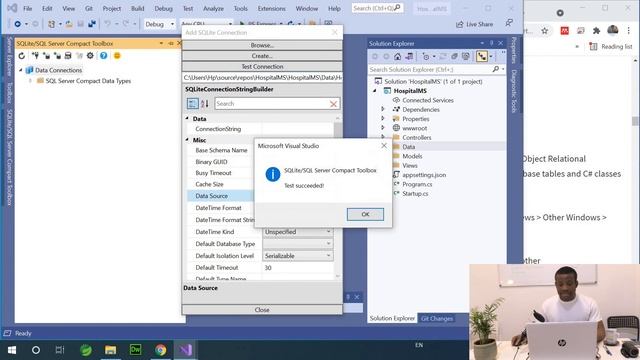 Part 4 - Setup SQL Lite Database and Entity Framework смотреть онлайн