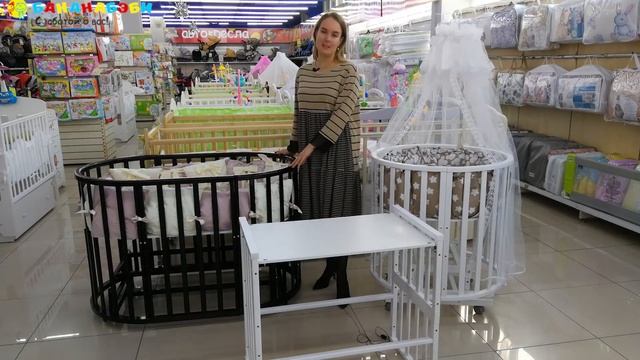 Детская овальная кроватка трансформер смотреть онлайн