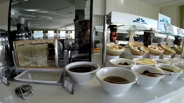 завтрак в отеле Water Side Resort & Spa 5* Турция. Сиде. 2017 смотреть онлайн