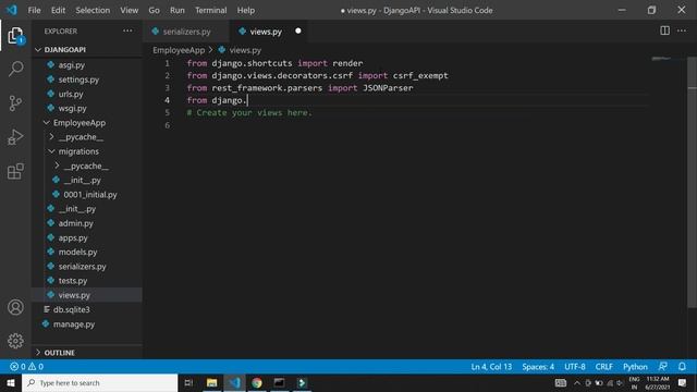 Python Django + PostgreSQL | REST API Tutorial