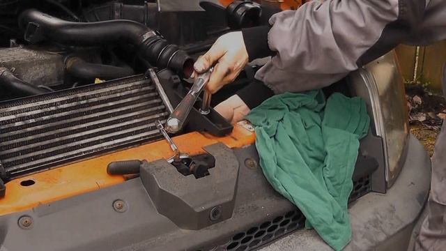 intercooler Ford Transit Connect 2004 LWB 1.8 tdci смотреть онлайн