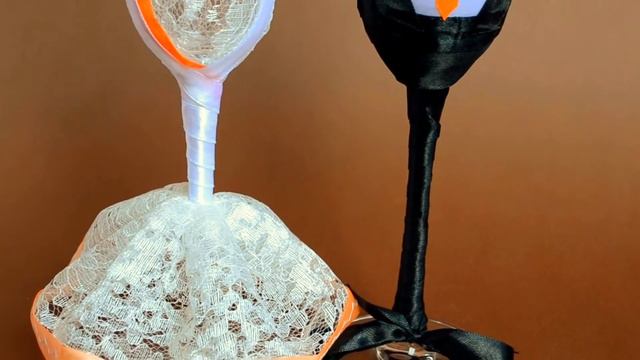 Свадебные бокалы от мастерской ручной работы "Every Thing Matters"