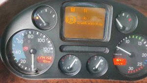 DAF XF95.480 FT 2005г. Сброс ошибки по АБС.