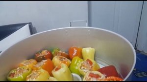 Фаршированный перец на пару