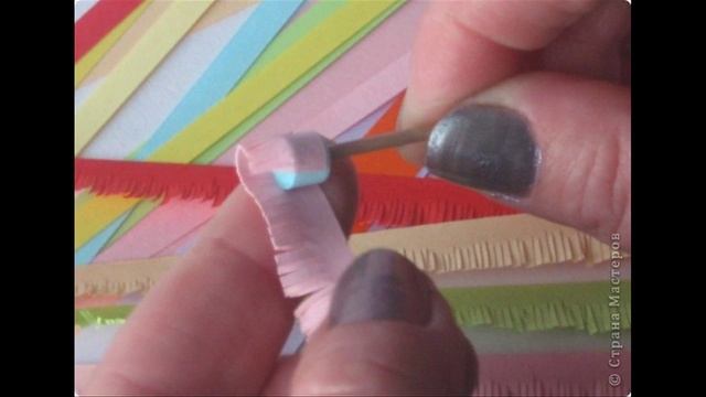 Квиллинг. Бархатные цветы. Мастер-класс. смотреть онлайн