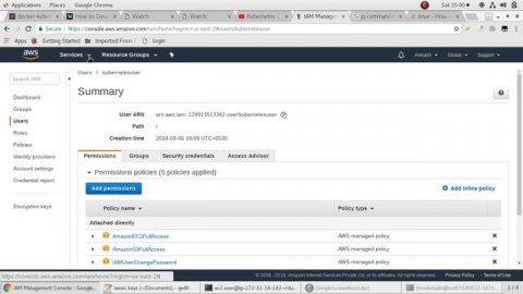 AWS kops kubernetes part2