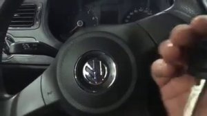 Volkswagen Polo установили автомобильную сигнализацию Starline А63 (без автозапуска)