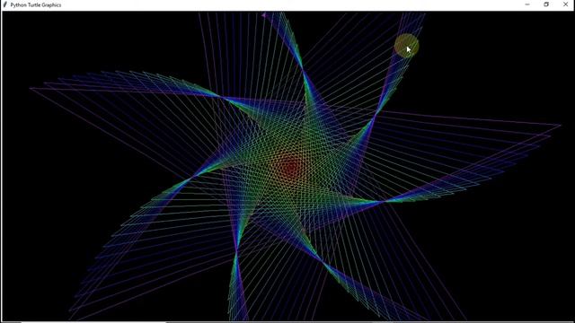 Python Turtle Graphics || Colorful Stars (Visual Studio Code) смотреть онлайн