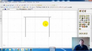 bcad Урок 10 Проектируем стол.  "Перемещение по координатам".