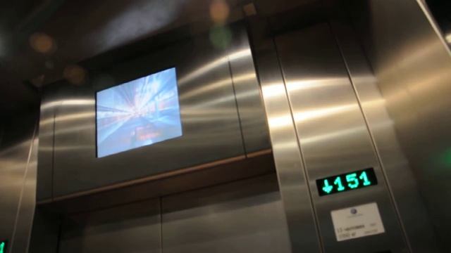 Спуск на лифте с останкинской телебашни. смотреть онлайн