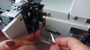 Как настроить коверлок LEADER VS 390 D на РАСПОШИВАЛЬНУЮ CТРОЧКУ.