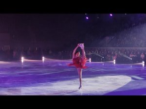 Евгения МЕДВЕДЕВА - выступление в Оленегорске с тройным сальховом / 21.05.22