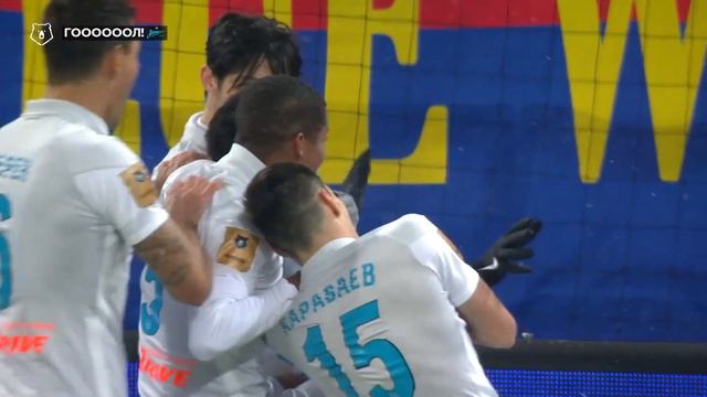 Wendel`s goal in the match against CSKA | RPL 2020/21 смотреть онлайн