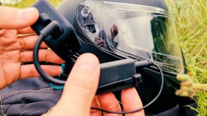 Как закрепить камеру Go Pro на мото шлеме сбоку и подключить микрофон Boya (Как я записываю звук)