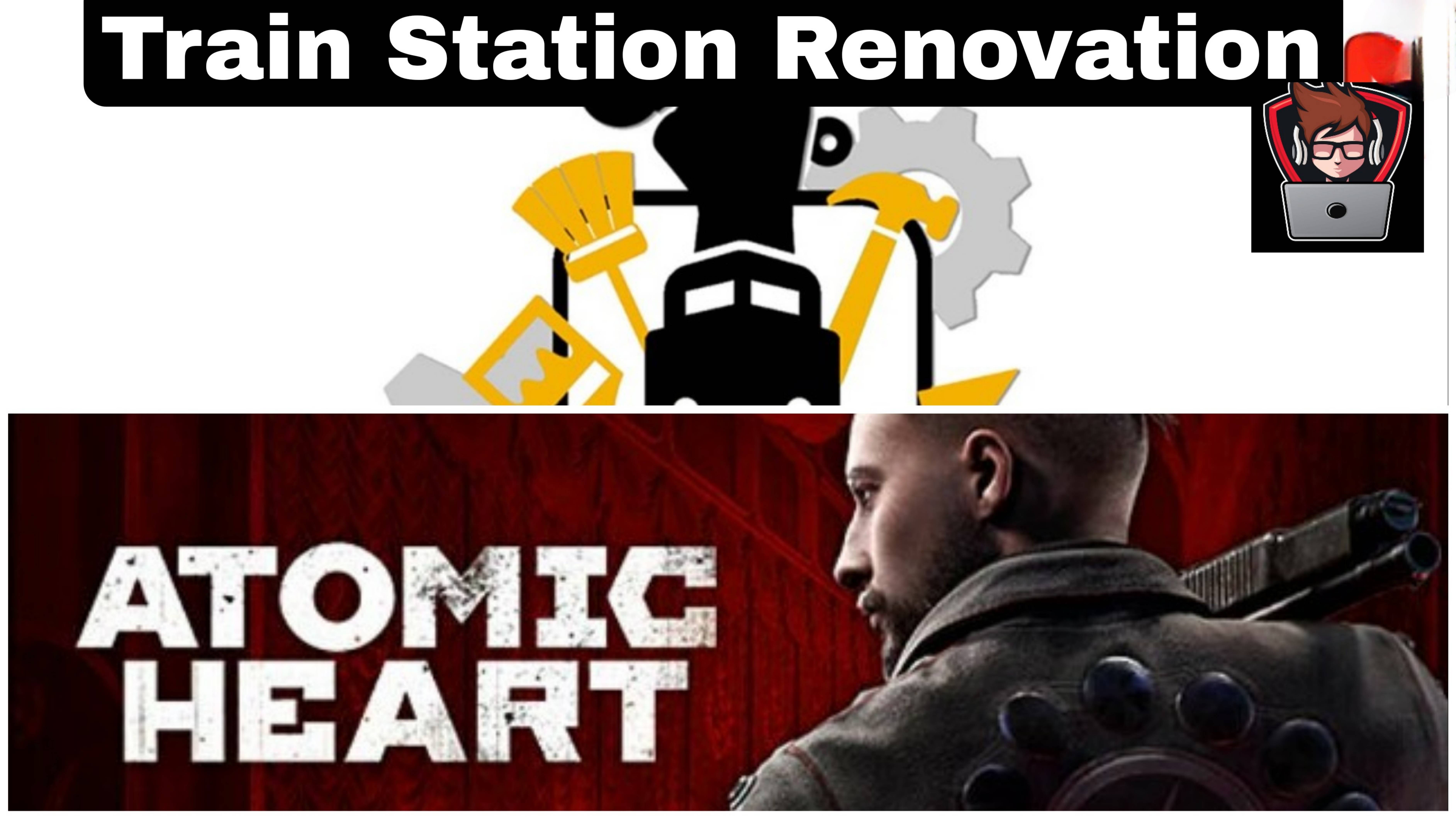 Train Station Renovation и Atomic Heart ► СУБДАЙ стрим ► Стрим