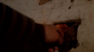 Старая печка пыхтит, как паровоз