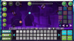 КАК СОЗДАТЬ КРАСИВЫЙ УРОВЕНЬ В Geometry Dash 1#