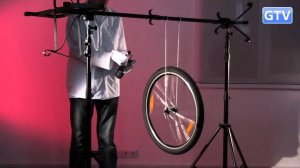 Колесо-гироскоп - физические опыты