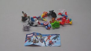 МАРВЕЛ - Европейская серия - MARVEL - Киндер Сюрприз - 2020 - "Герои Марвел" из Kinder Surprise
