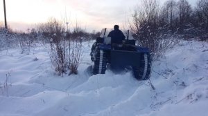 Каракат с двигателем Иж Планета 3