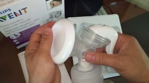 Ручной молокоотсос Philips AVENT сборка