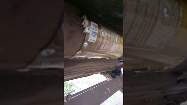 Ремонт глушителя своими руками без сварки