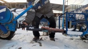 винтовая опора для прицепа мотоблока