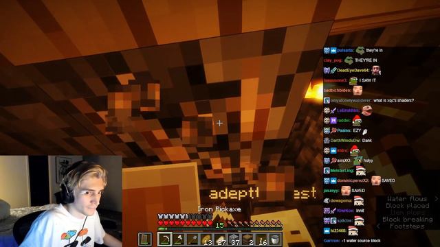 xQc and Adept go for the end in Minecraft | Part (1/2) смотреть онлайн