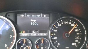 Разгон Туарег 0 - 200 км/ч