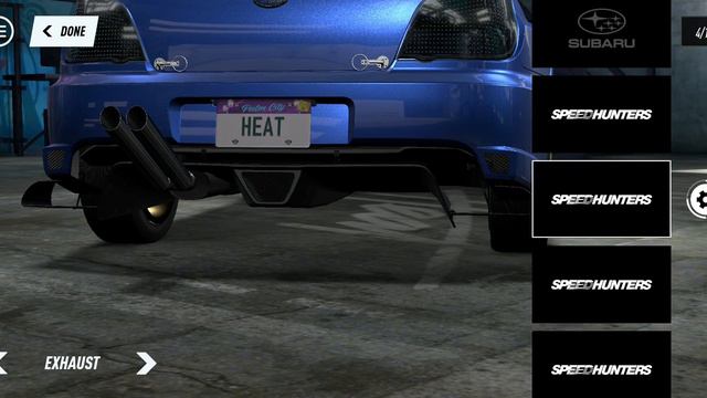 Need for speed Heat Studio : Subaru Impreza Customization смотреть онлайн