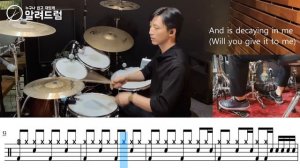 Down With The Sickness - Disturbed  (Drum Cover) easy ver.