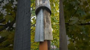 Забить столбы для забора, при отсутствии спец. оборудования (приспособа из подручных материал).