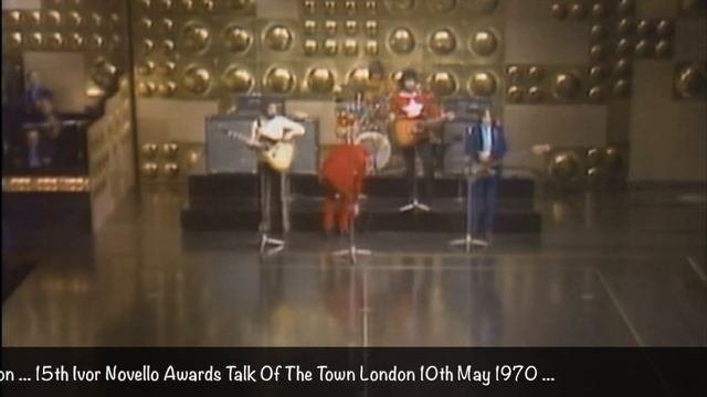 Marmalade - 15th Annual Novello Awards - JNR Campbell Private Film Collection