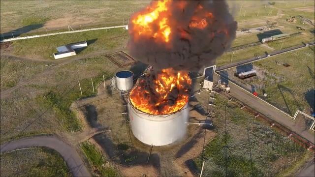 Успешное испытание метода подслойного пожаротушения смотреть онлайн