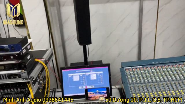 Setup Effect Bàn Mixer Allen&Heath WZ3 16:2 | Minh Anh Audio смотреть онлайн