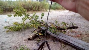 Самодельная тренога. Тренога для костра своими руками. (из подручных средств)