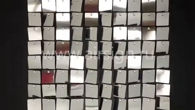 PS-01 Серебро. Панель с пайетками Air Sign. смотреть онлайн