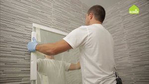 Как повесить зеркало в ванной. Вешаем зеркало своими руками. Установка зеркала с подсветкой в ванной