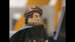 LEGO Star wars Мейс Винду VS Палпатин (видео не моё)