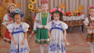 Осенний утренник в детском саду "Открывай ворота-осенняя ярмарка пришла"Д/С  №160  г. Краснодар 202