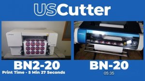 QUICK ROLAND BN2-20/BN2-20A & BN-20/BN-20A PRINT SPEED COMPARISON