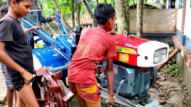 New 16hp China Power Triller Start Challenge!! 3 Strong Boys Start Challenge By Power Triller. смотреть онлайн