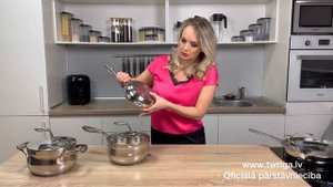 Полный обзор новой серии металлической посуды Tupperware Mastro. www.twriga.lv
