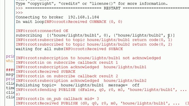 Subscribing to Topics Using the Python MQTT Client смотреть онлайн