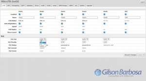 Mikrotik Switch POE RB260GSP (unboxing e configurações) Switch OS