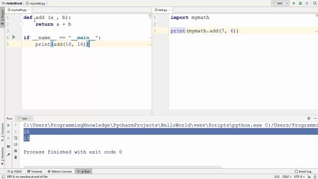 Python Tutorial for Beginners 40 - Idea behind : if __name__ == "__main__"
