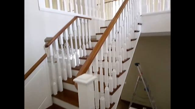 Лестница в частном доме. Американский стиль. смотреть онлайн