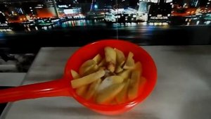 Картофель фри(жареный)в пиццемейкере принцесс